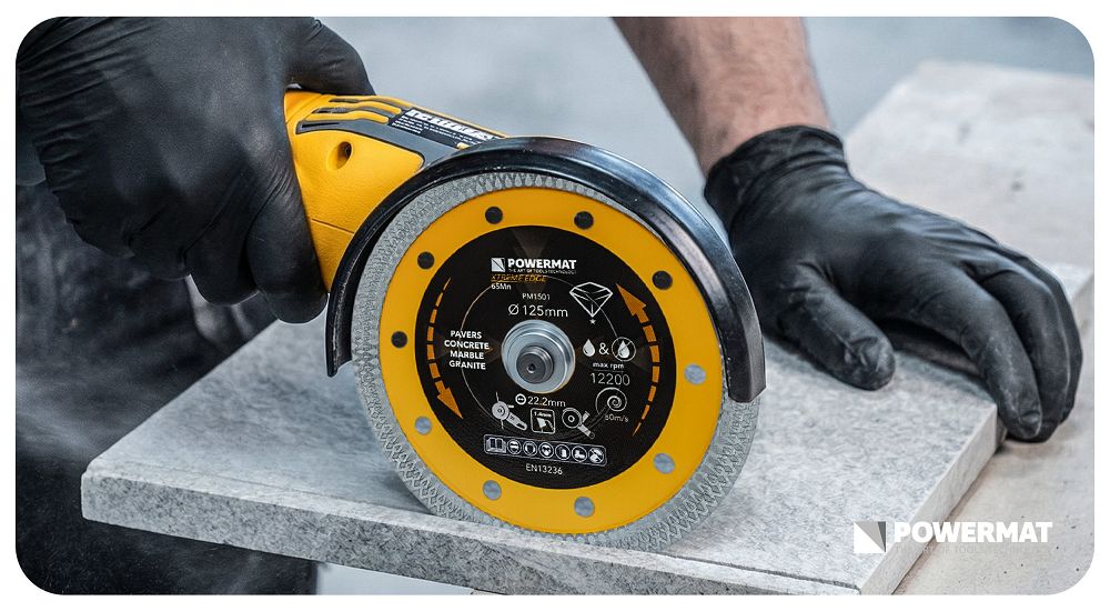 Disc diamantat pentru beton PM-TDCS-1257T, 125 mm, Powermat PM1501