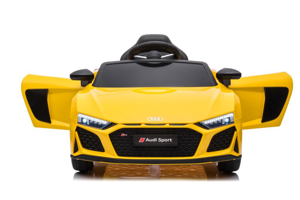 Masinute elctrica Audi R8 Lift A300, galben, Lean 9044
