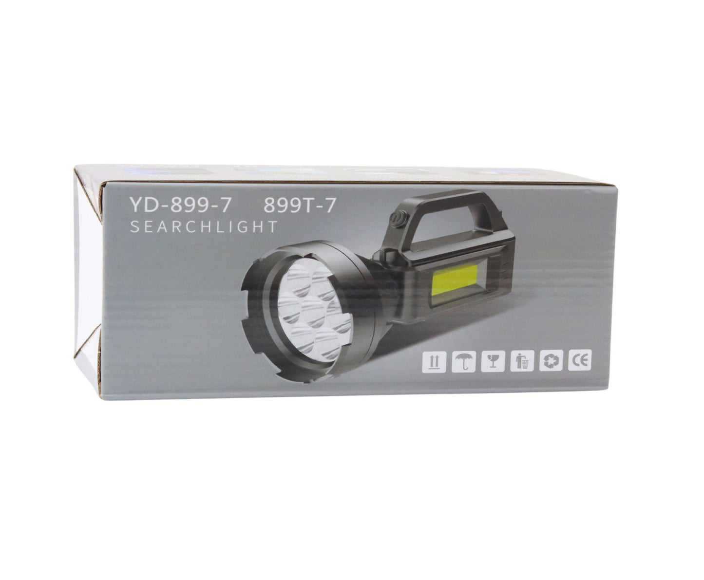 Lanterna de lucru LED COB, 4 moduri, cablu USB, negru, Lean 27715