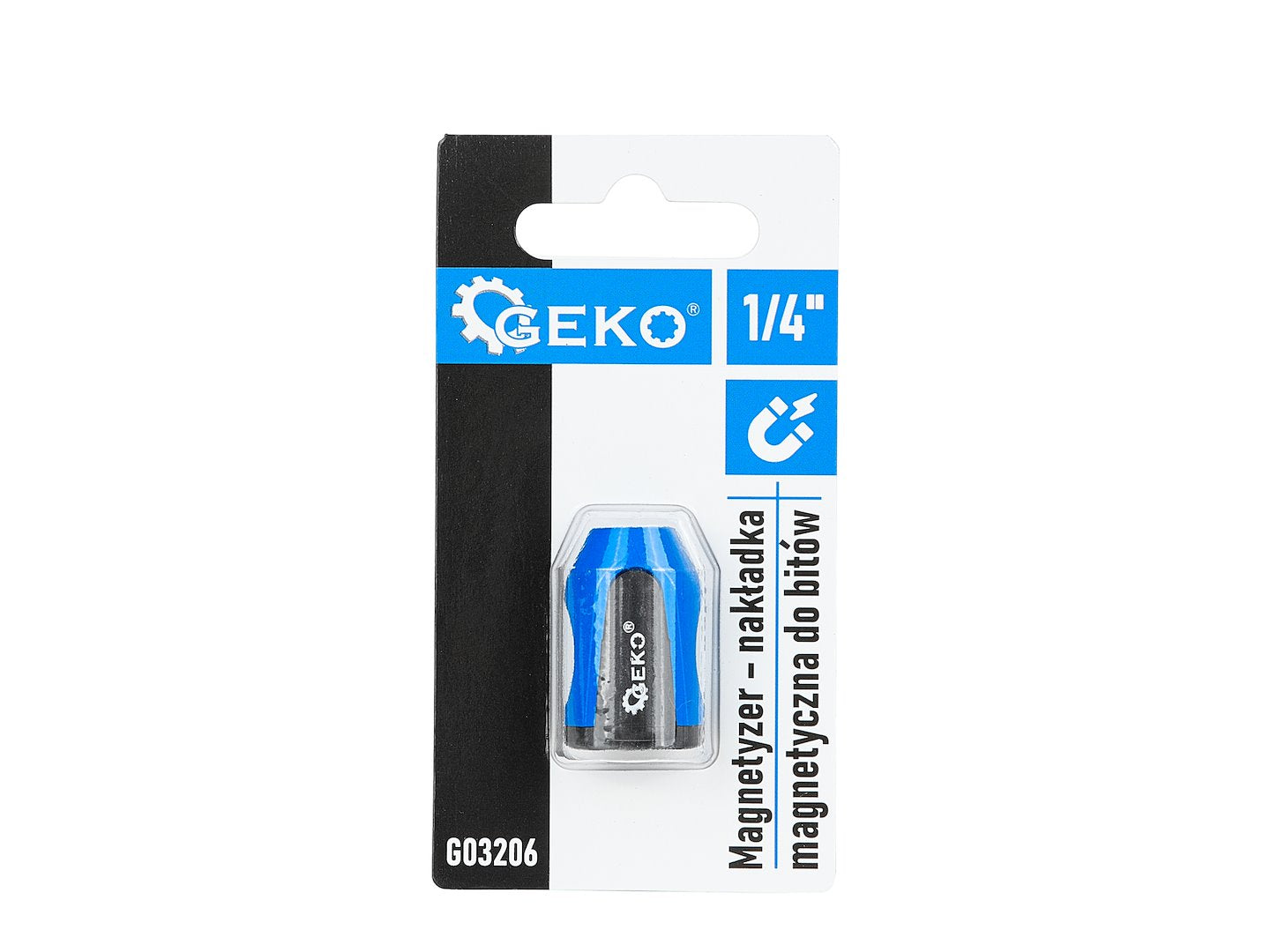 Adaptor magnetic pentru biti, 1 / 4" Geko G03206