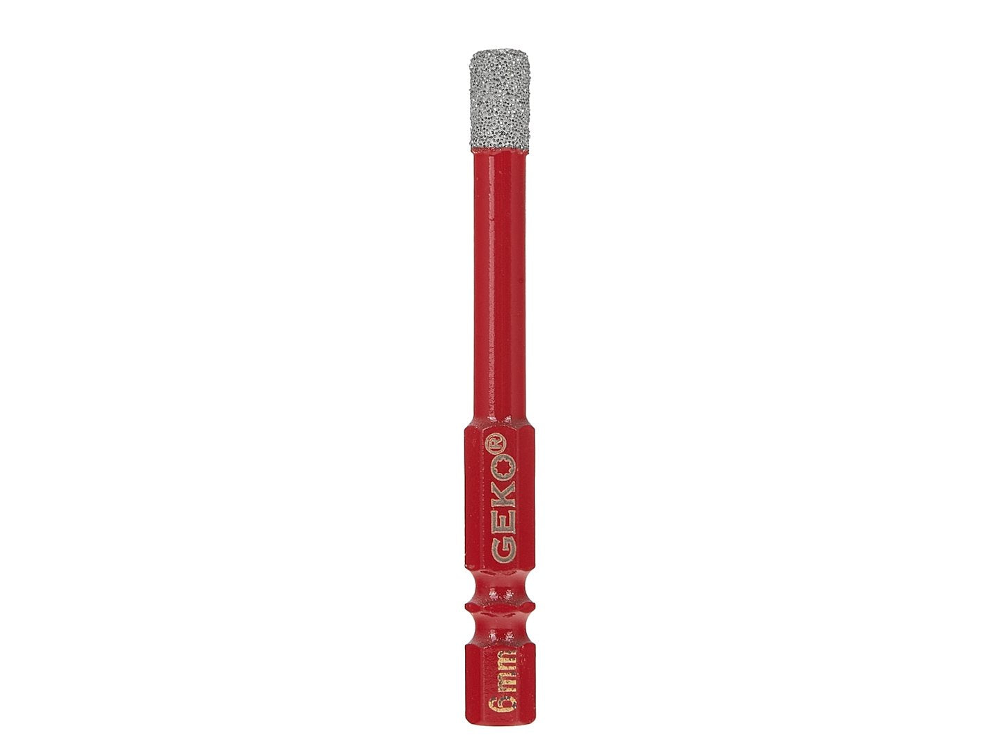 Burghiu diamantat pentru ceramica HEX, 6 mm, Geko G39716