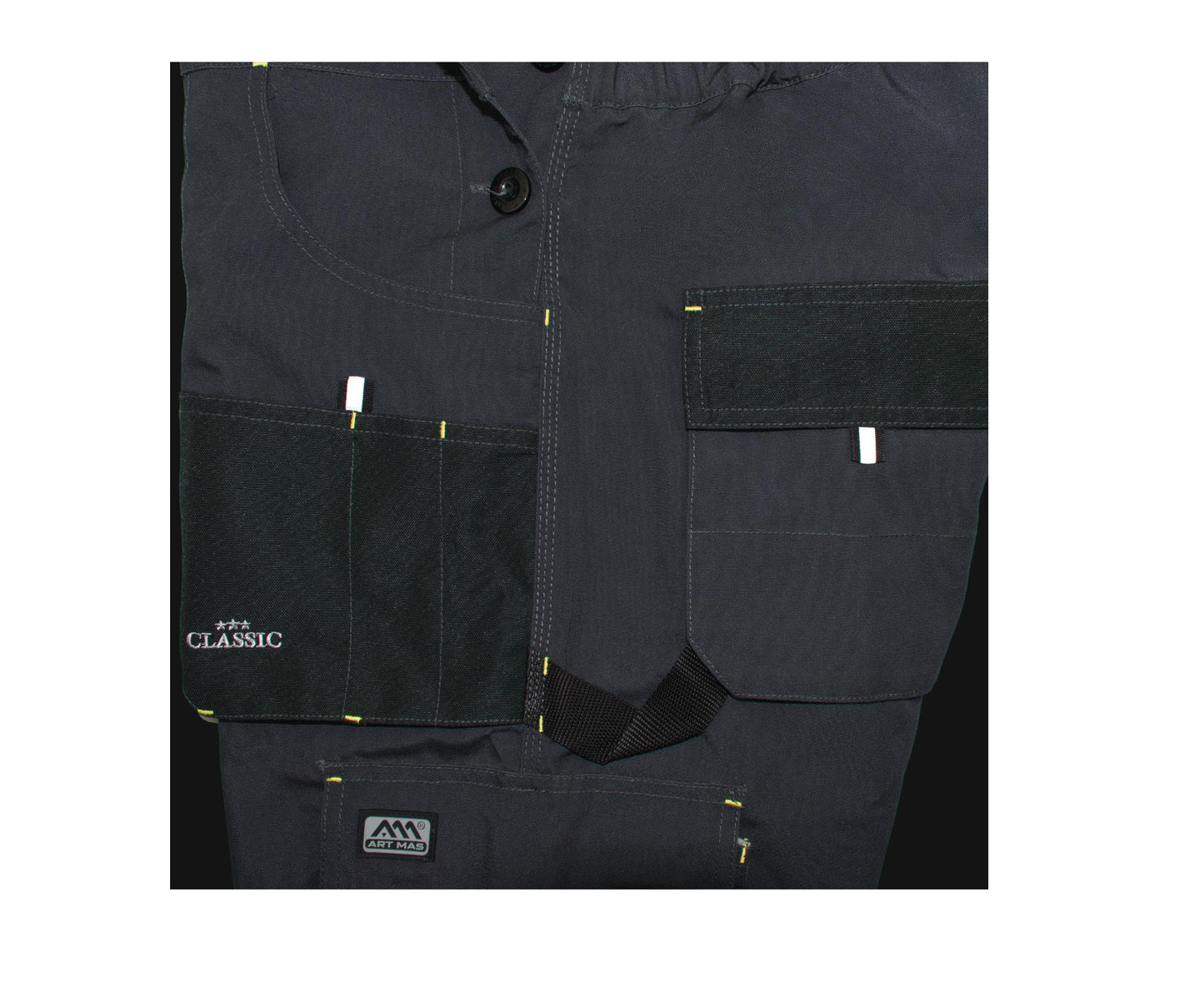 Pantaloni de lucru Classic, negru, marimea 54, Artmas ART469557