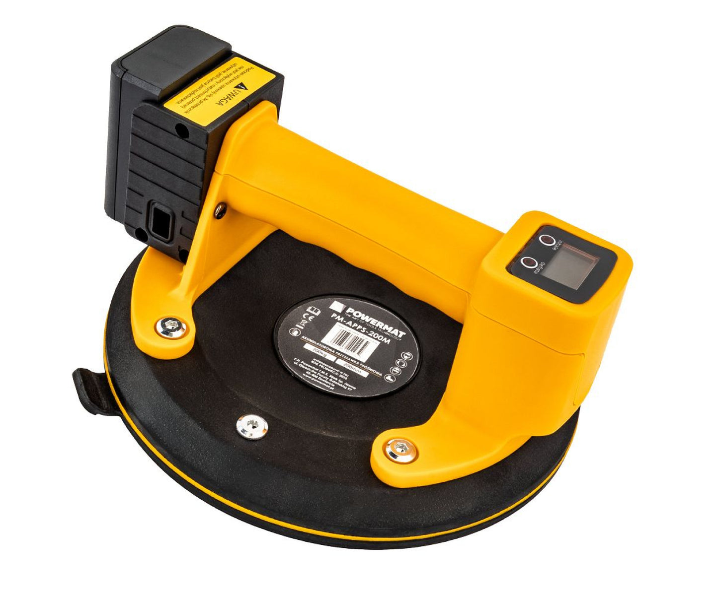 Ventuza electrica pentru placi PM-APPS-200M, capacitate maxima de incarcare 200 kg, Powermat PM1446