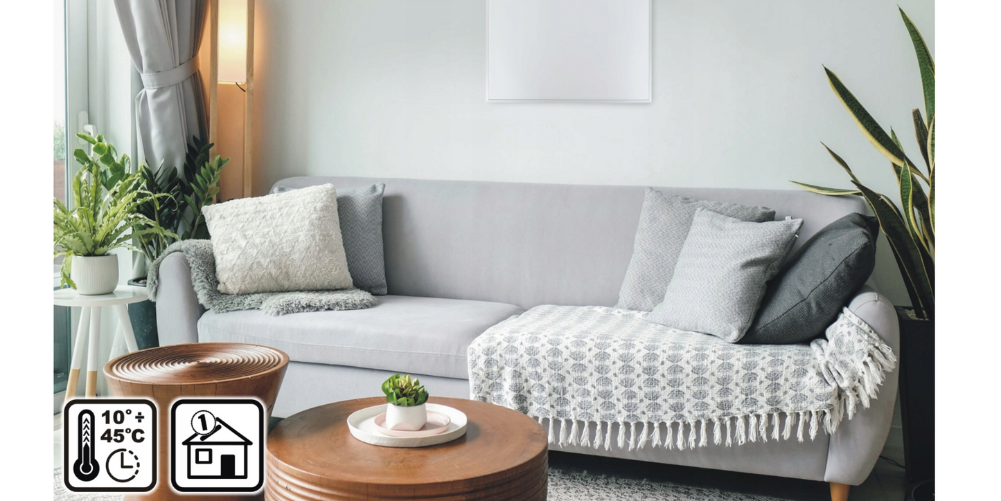 Panou de incalzire cu infrarosu Wertberg IR 6.40, 420 W, Harder HD1029