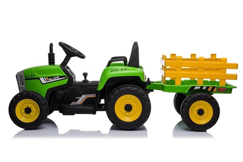 Tractor cu acumulator XMX611, verde, 2 x 45 W, Lean 5337