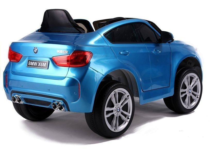 Masina electrica BMW X6, albastru, Lean 3287