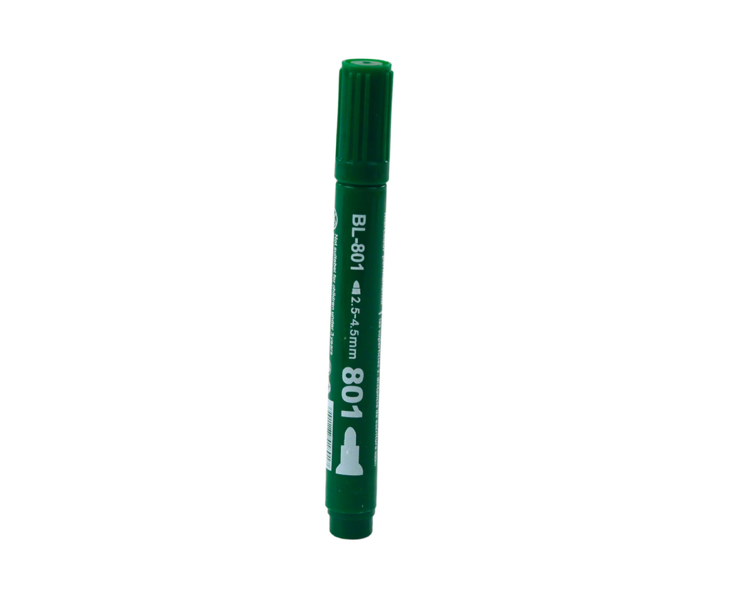 Marker permanent, verde, 2.5 - 4.5 mm, Lean 21506