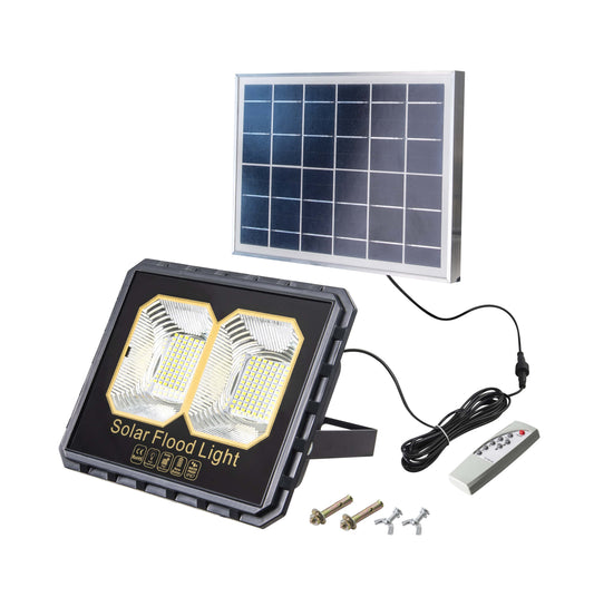 Lampa solara stradala, 3000 lm, 6500K, 5 Ah, Makalon 729922