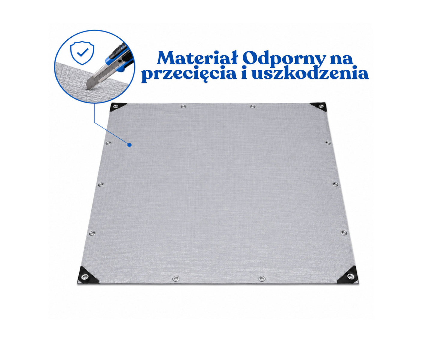 Prelata impermeabila, 3 x 4 m, gri, Lean 30857