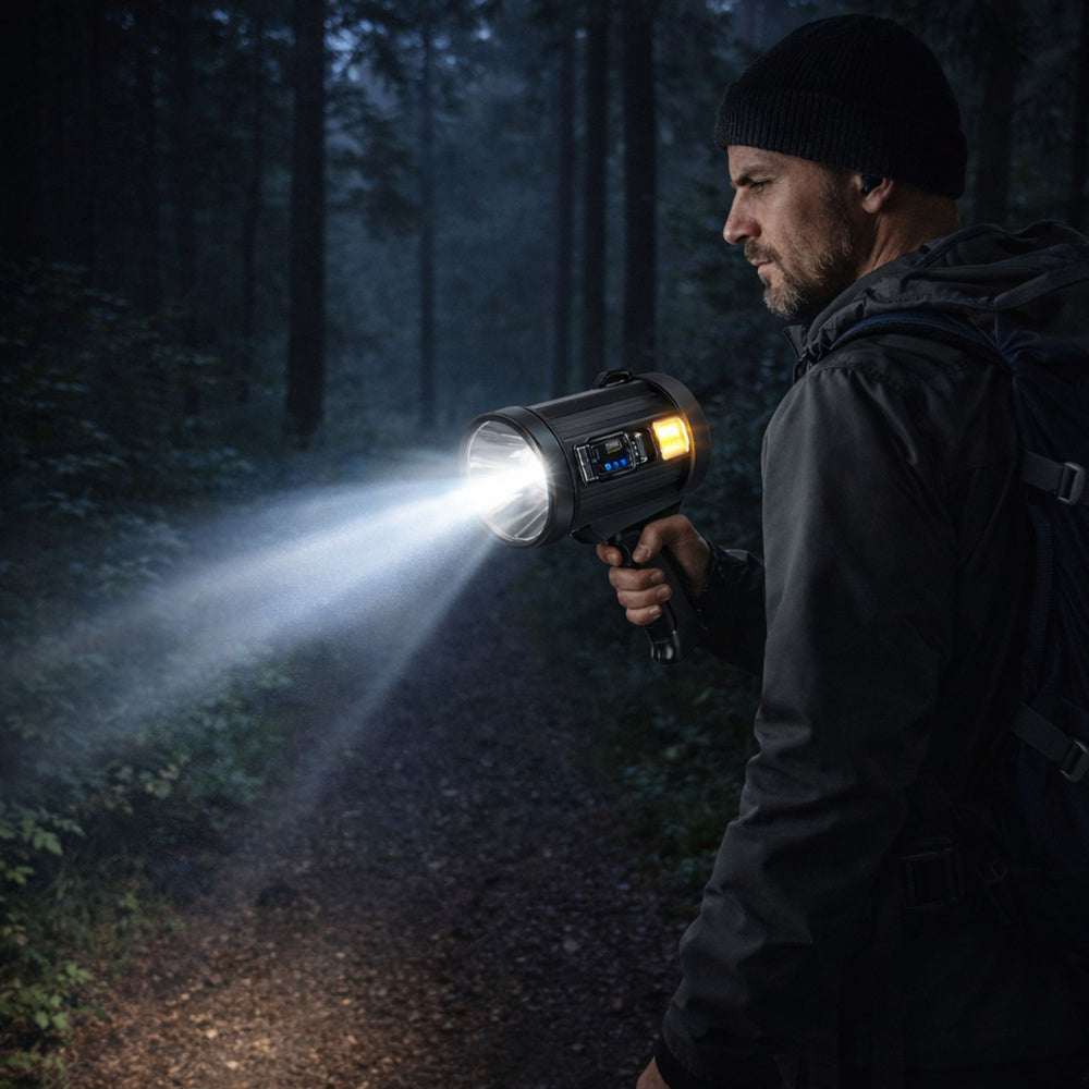 Lanterna LED cu 6 moduri, filtre interschimbabile, Lean 27713