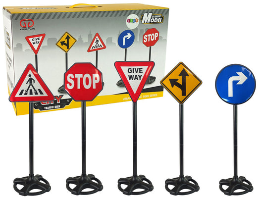 Set educativ semne de circulatie, 82 cm, Lean 9402