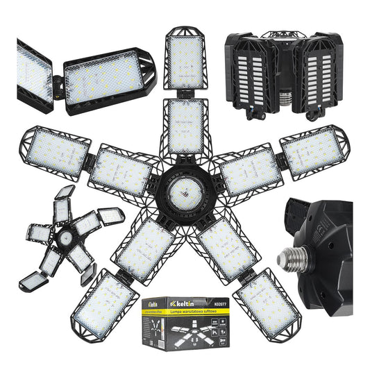 Lampa de atelier pliabila LED, E27, 90W, 8300 lm, 6500K, Keltin K02077