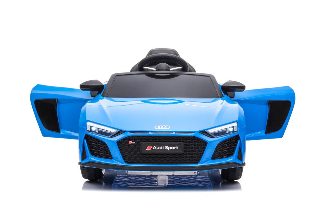 Masinuta electrica pentru copii Audi R8, 12 V, albastru, 107 x 58 x 48 cm, Lean 9043