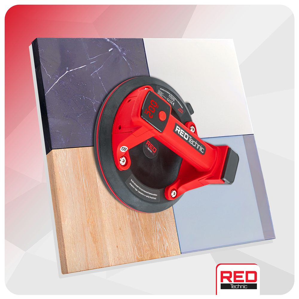 Ventuza cu vid 200 mm, Red Technic RTPDS0165