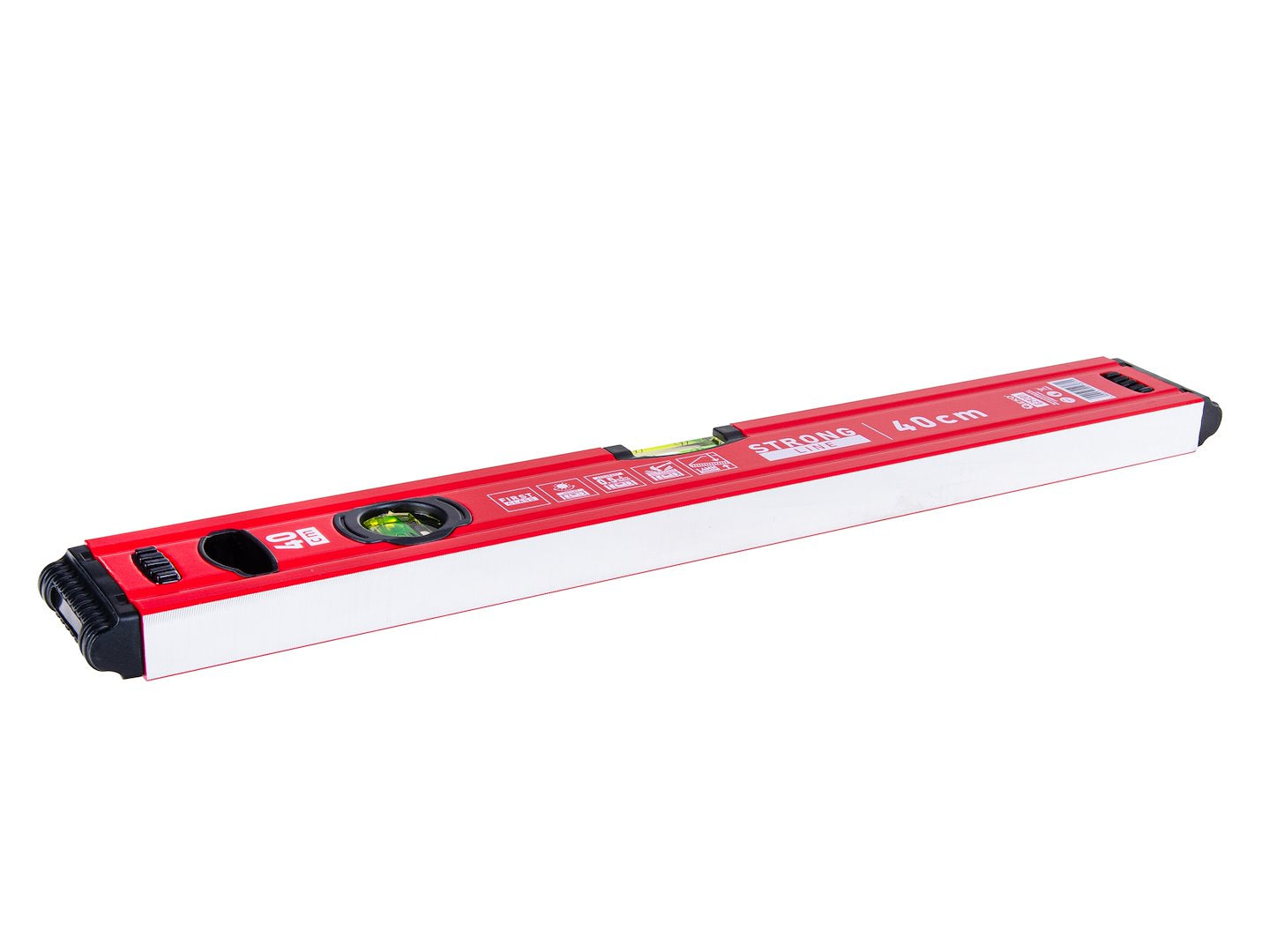 Nivela din aluminiu cu bula Strong Line, 400 mm, Geko G29201