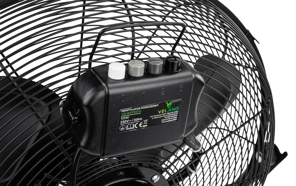 Ventilator de podea Velano, 125 W, Powermat VELWEP0015