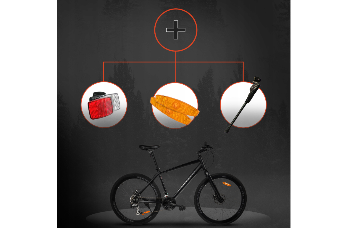 Bicicleta MTB cadru 18" diametru roti 27.5", MalTrack 112735