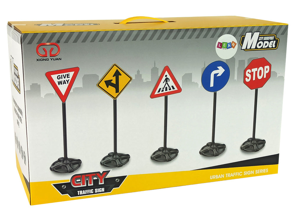 Set educativ semne de circulatie, 82 cm, Lean 9402