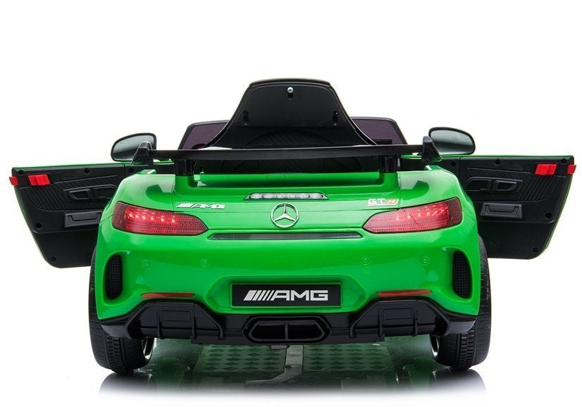 Masina electrica Mercedes GTR, verde, Lean 3868