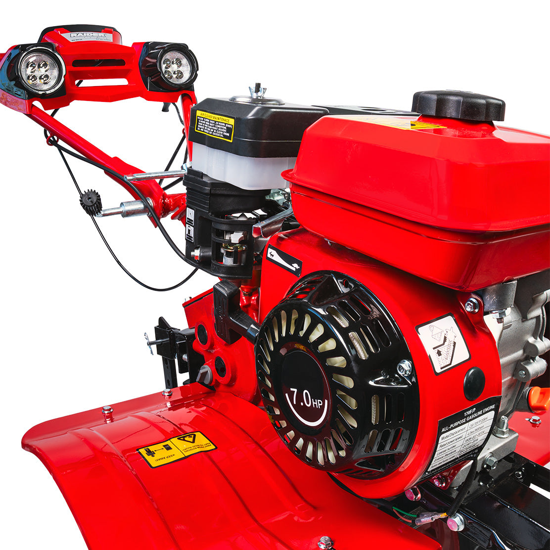 Motocultor RD-WT16 5.2 kW 1200 mm 2+1 viteze, 2 faruri, Raider 076916