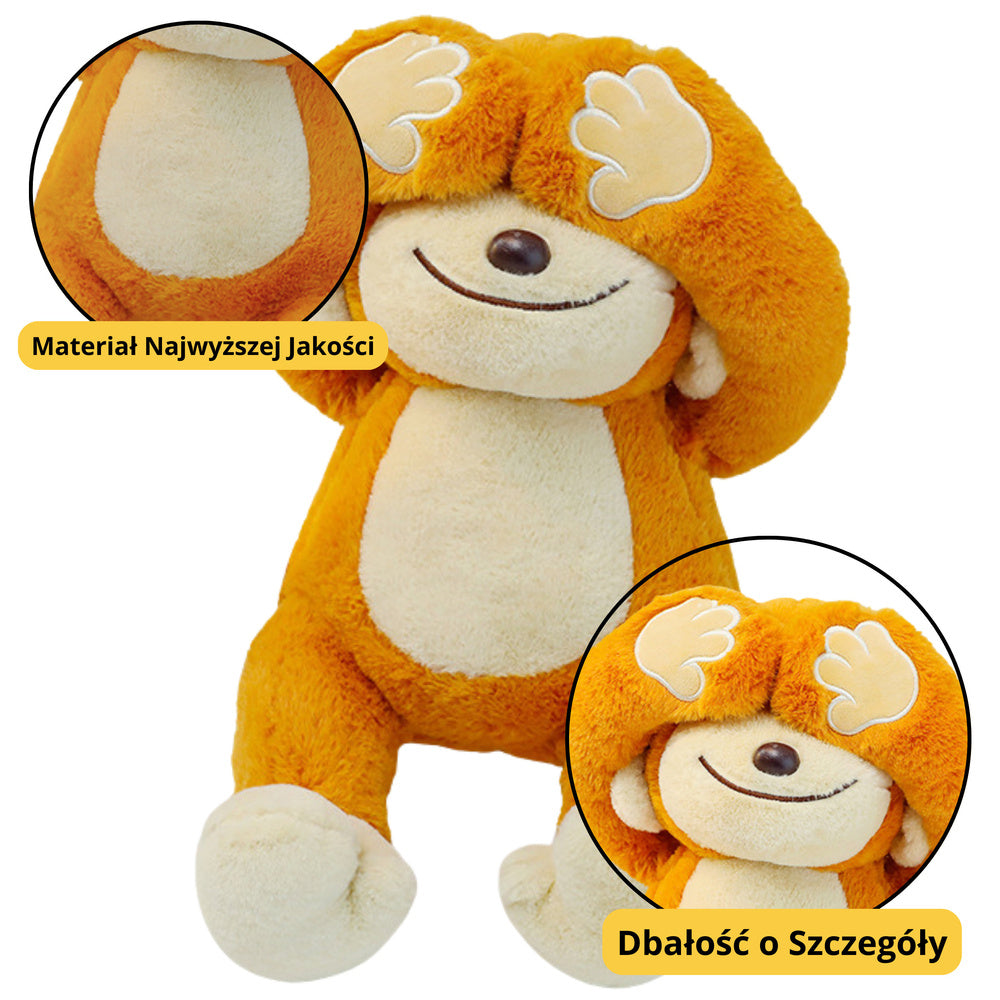 Maimuta de plus cu magneti, 23 cm, Lean 22118