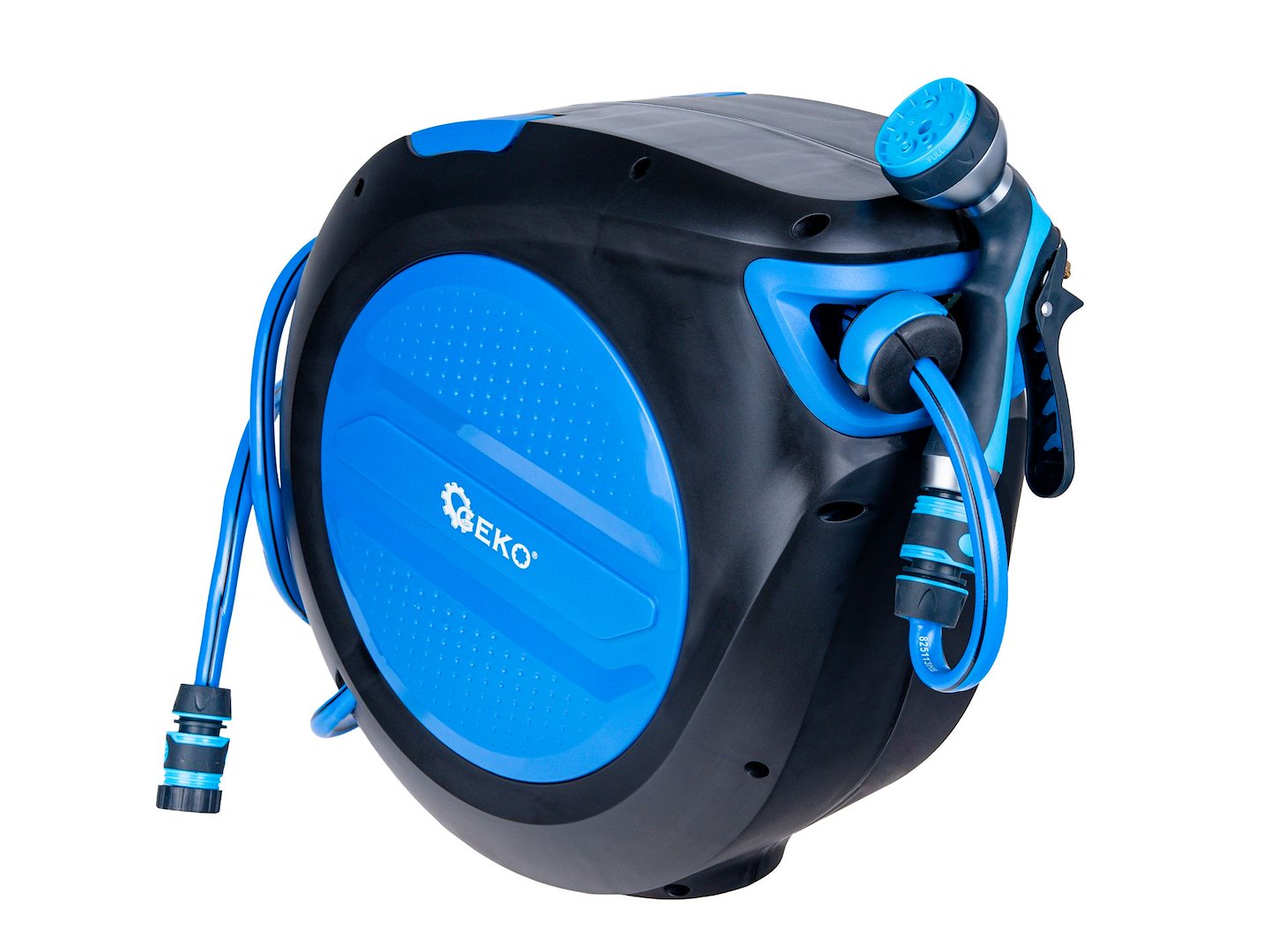 Furtun de gradina cu tambur automat Sky-Line, 1 / 2", 30 m, Geko G72981