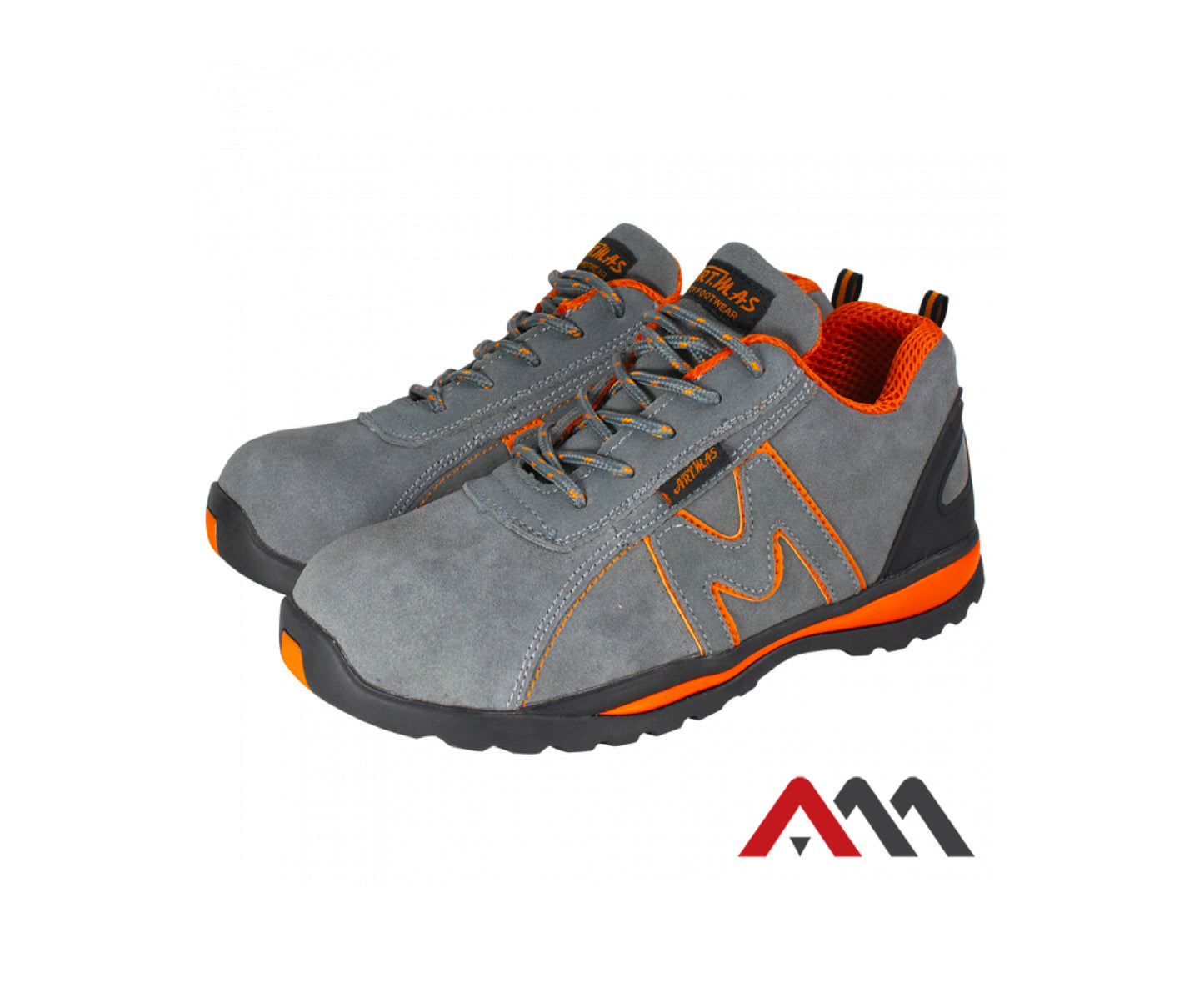 Pantofi de lucru BSport 3G, gri / portocaliu, marimea 43, Artmas ART422781