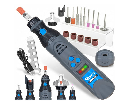 Mini polizor drept cu acumulator cu turatie reglabila, 3.6 V, Geko G80646