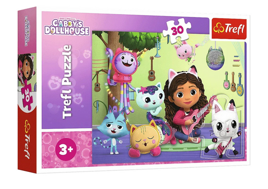 Puzzle Trefl Gabby's Dollhouse, 30 piese, Lean 24673