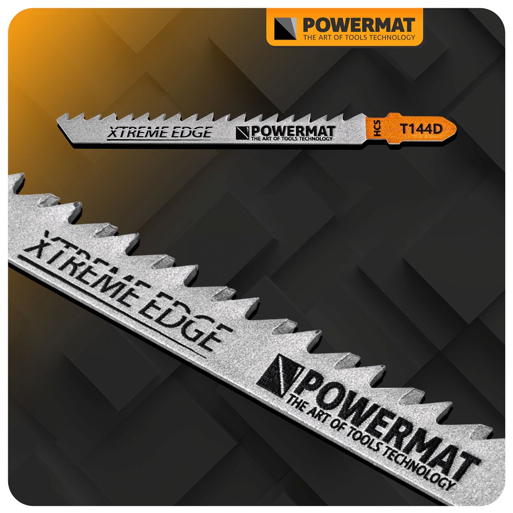 Set lame pentru fierastrau sabie PM-ZBDW-10T, 10 bucati, Powermat PM1372