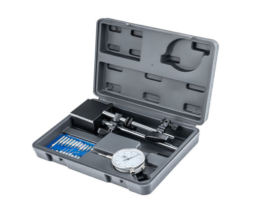 Set ceas comparator cu suport magnetic PM-CZ-10T, 0-10 mm, Powermat PM1521