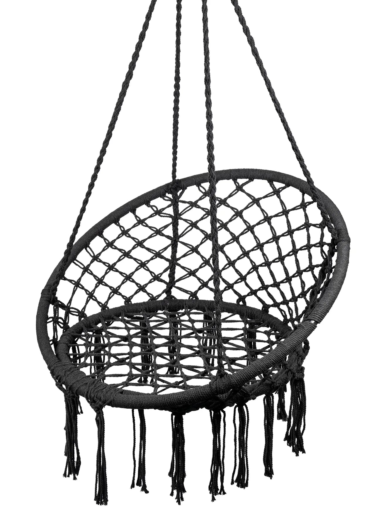 Leagan suspendat de gradina, negru, capacitate maxima 150 kg, MalTec 112748