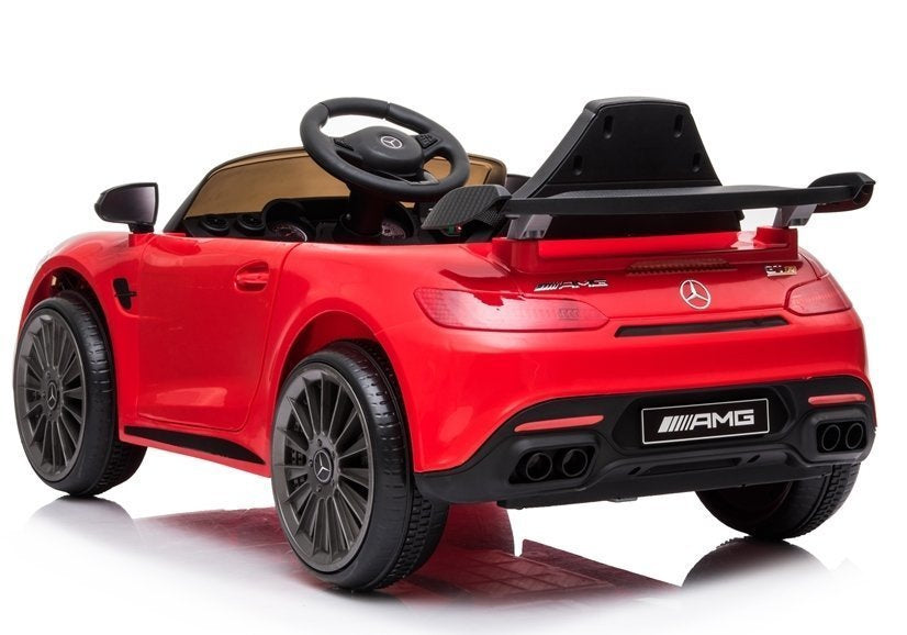 Masina electrica Mercedes AMG GT 4, rosu, Lean 6478