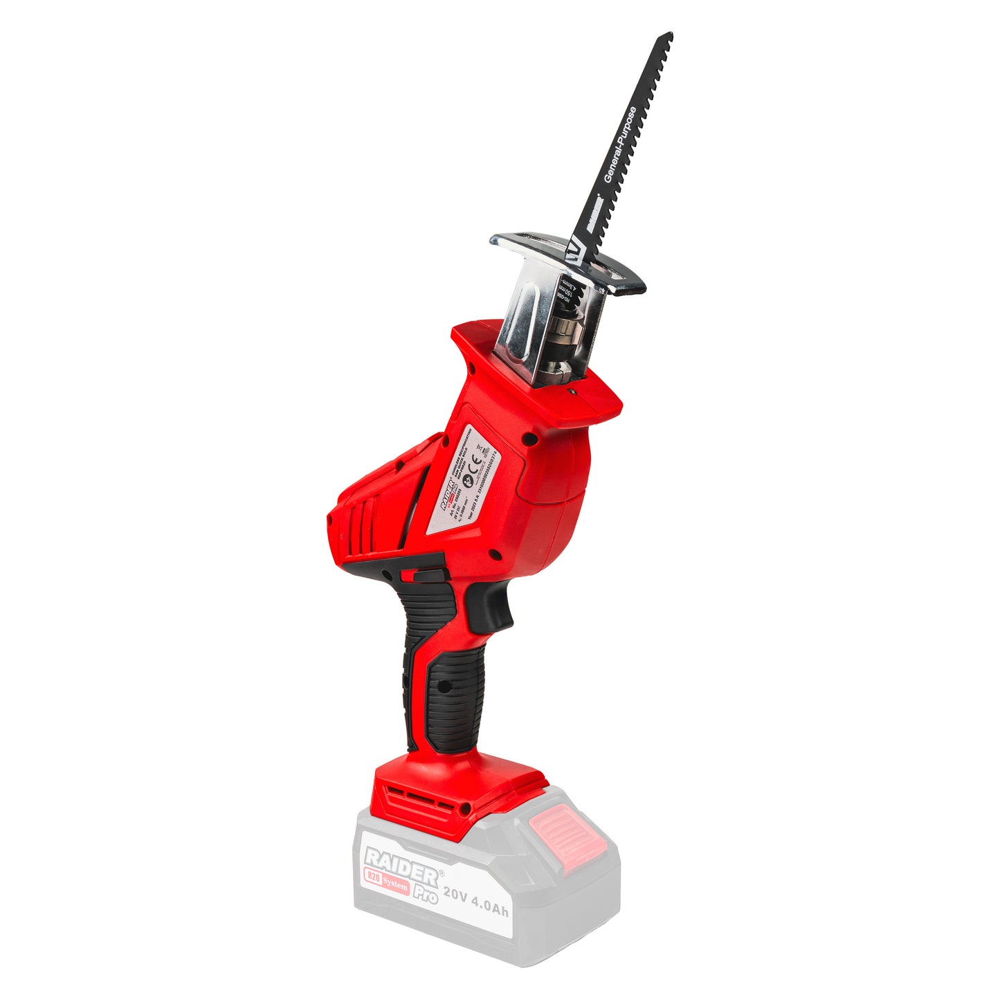 Fierastrau tip sabie RDP-PRS20 Solo (fara acumulator si incarcator), 20 V, Raider 050205