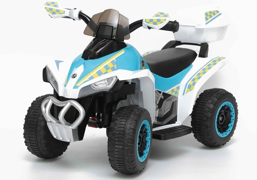 Quad electric de politie GTS1188-A, alb, Lean 6457