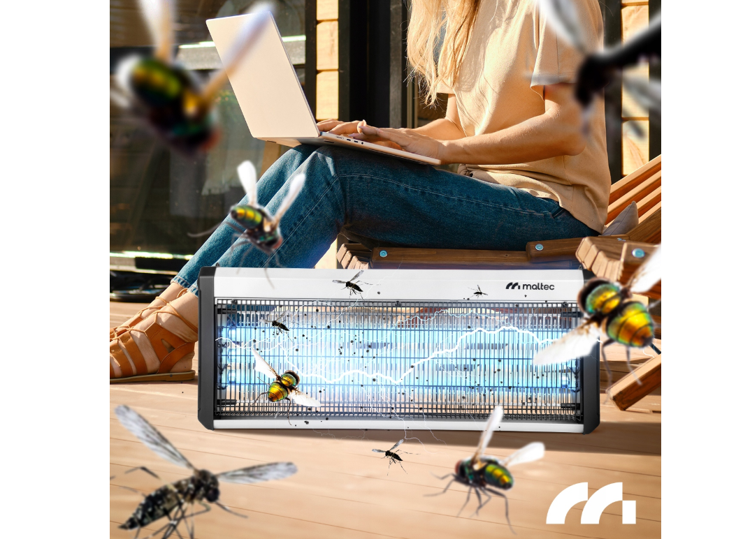 Lampa UV anti-insecte, 60 W, 3800 V, MalTec 112547