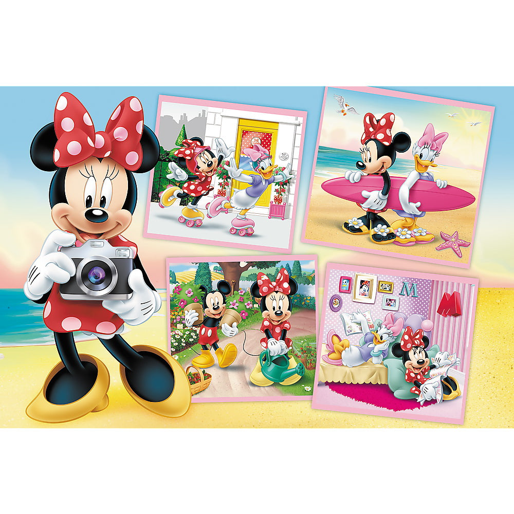 Puzzle Trefl Disney Mickey si prietenii, Minunata Minnie, 60 piese, Lean 26349