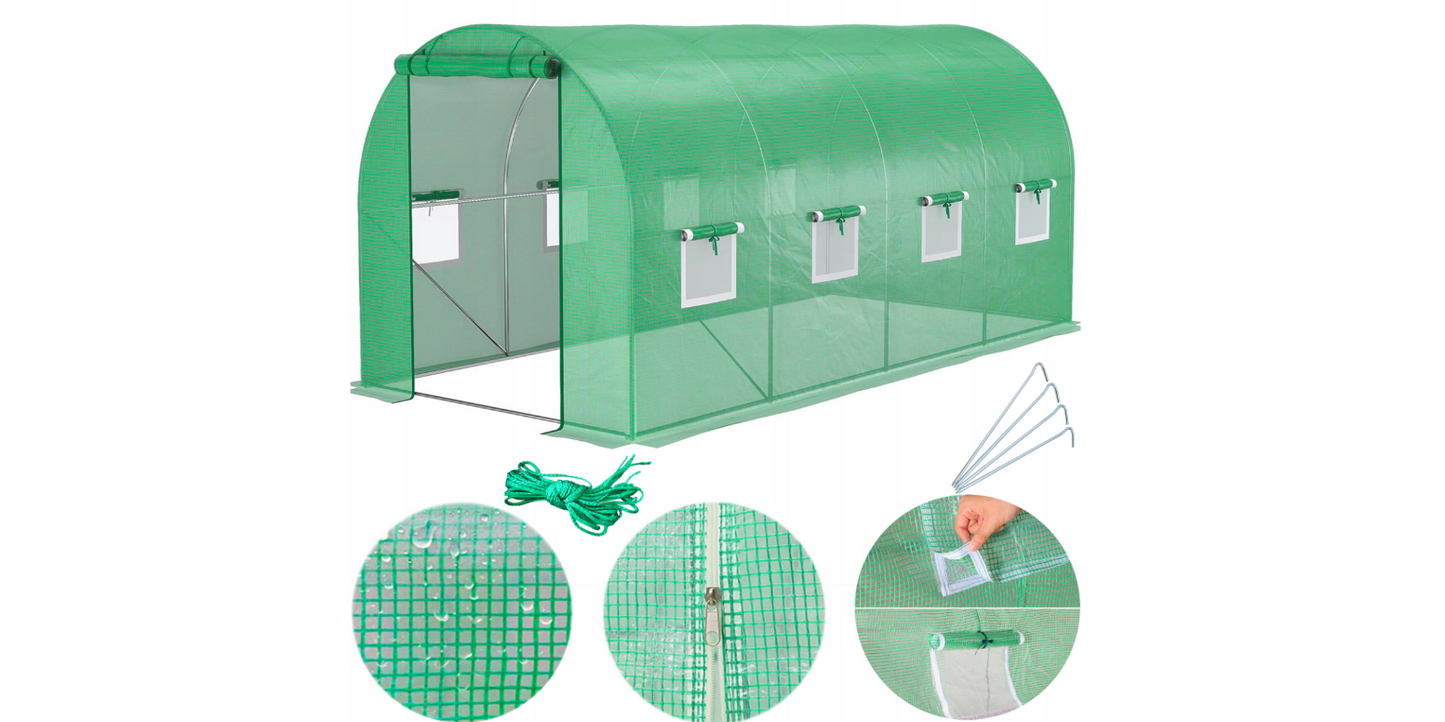 Sera de gradina Sunwaal, 2.5 x 4 x 2 m, MalTec 111369