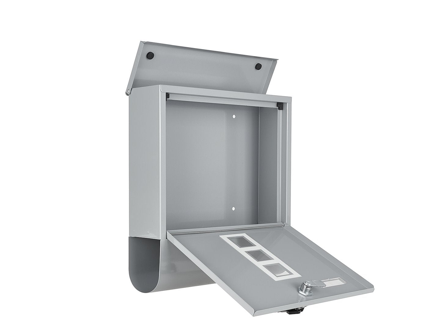 Cutie postala, 34 x 30.7 x 10 cm, gri, Geko G10924