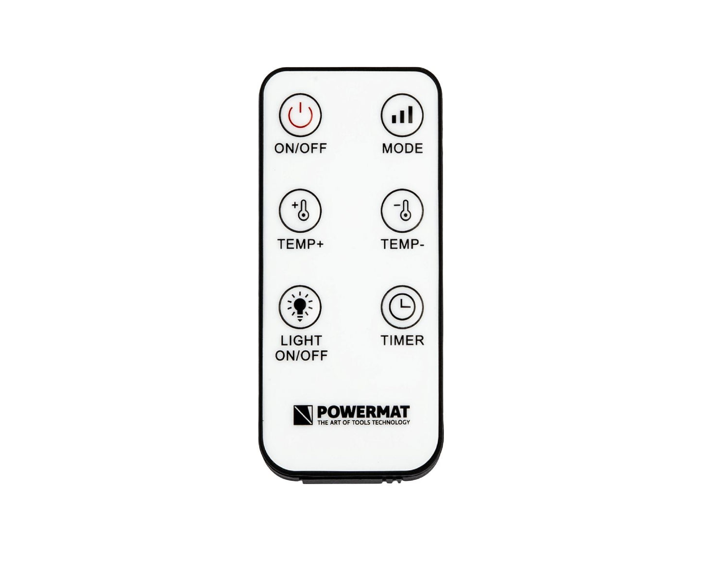 Aeroterma electrica PM-TWE-2000D-LCD, 2000 W, Powermat PM1398