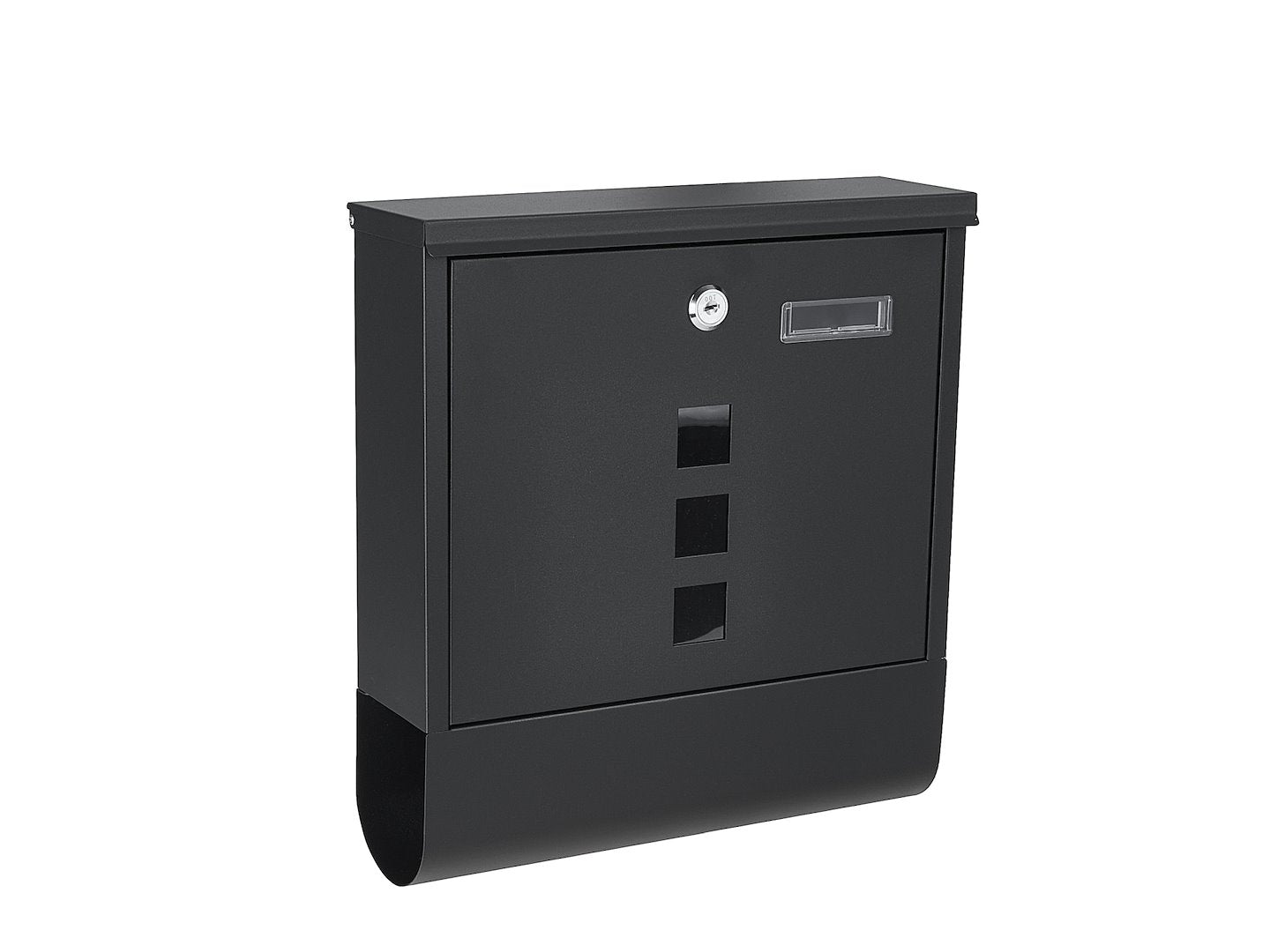 Cutie postala, 34 x 30.7 x 10 cm, negru, Geko G10923