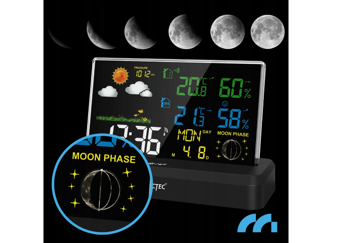 Statie meteo fara fir cu termometru Daily2000M, MalTec 111980