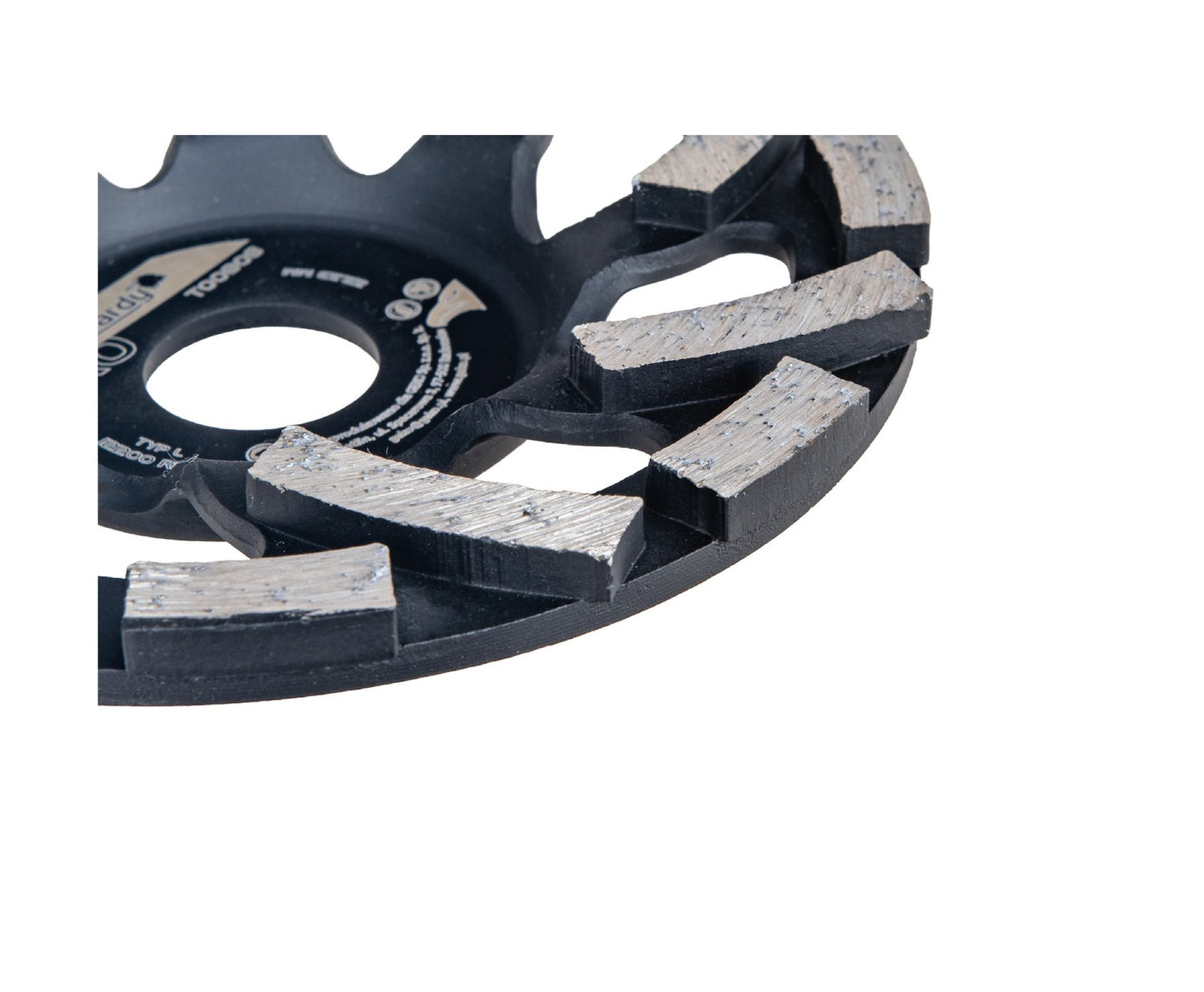Disc diamantat segmentat tip L Profi, 125x5x22.23mm, Tvardy T00808