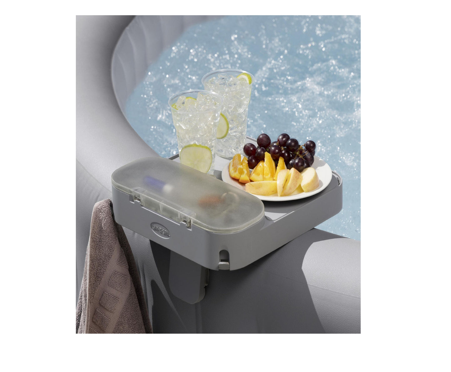 Suport pentru piscina pentru pahare / tableta / farfuri 4 in 1 Lay-Z-Spa, Bestway 29407
