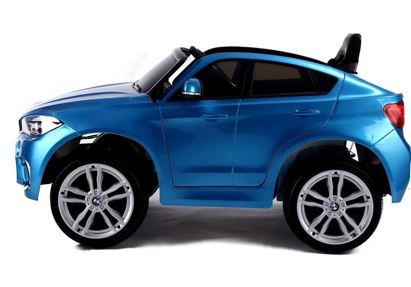 Masina electrica BMW X6, albastru, Lean 3287