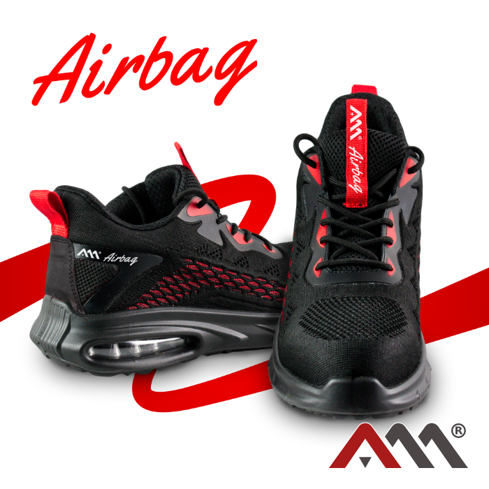 Pantofi sport de protectie cu varf metalic Btex Airbag, marimea 37, Artmas ART702005