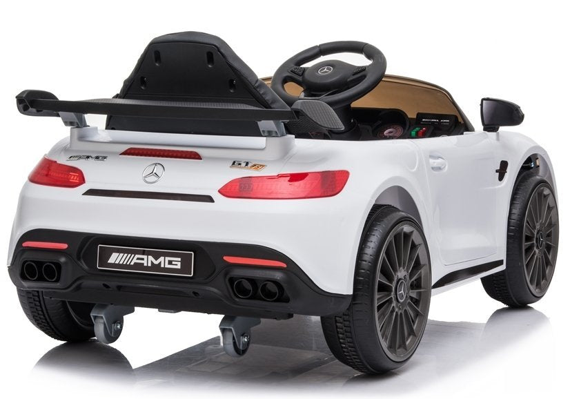 Masina electrica Mercedes AMG GT R, alb, Lean 6479