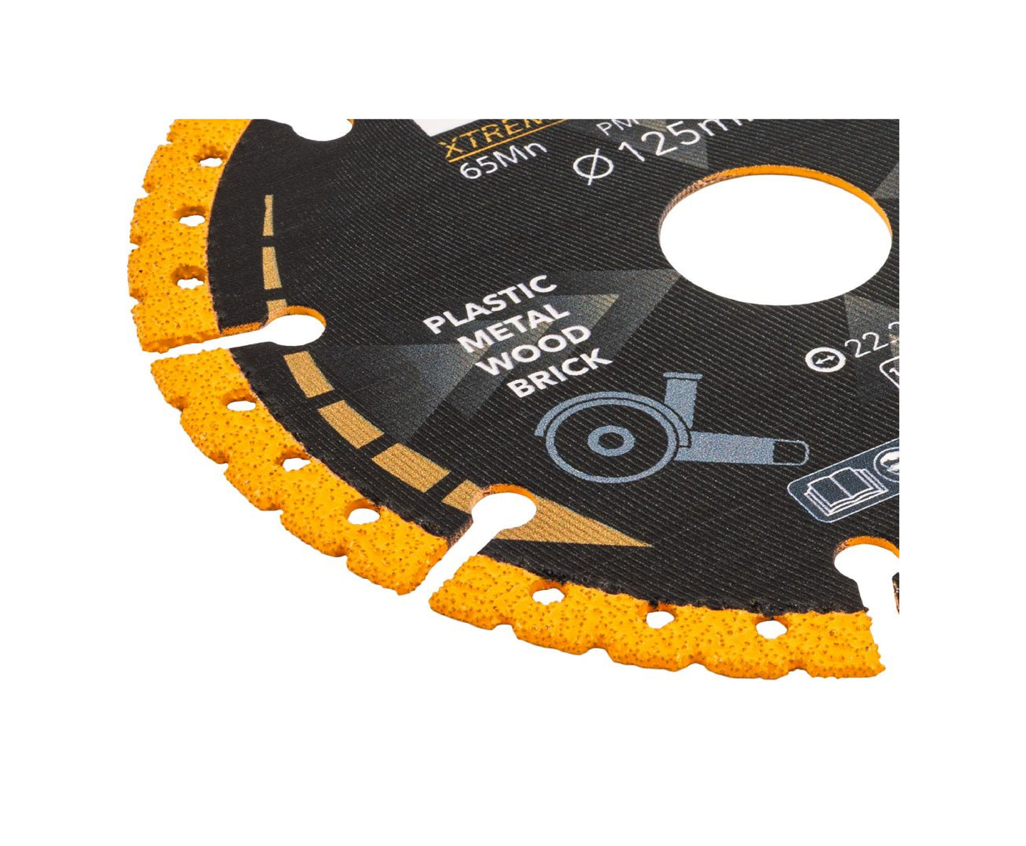 Disc diamantat universal  PM-TDCS-1252T, 125 mm, Powermat PM1421