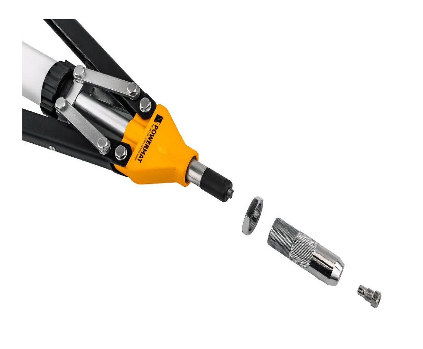 Cleste pentru nituire PM-NIR-525T, 525 mm, 3.2-6.4 mm, Powermat PM1450