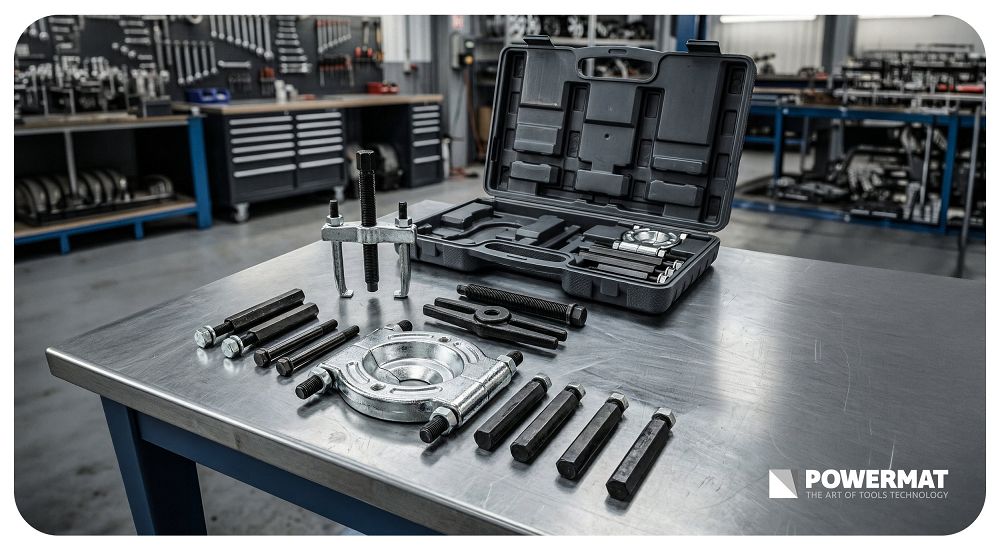 Kit extractoare rulmenti PM-ZSDL-3070T, Powermat PM1537